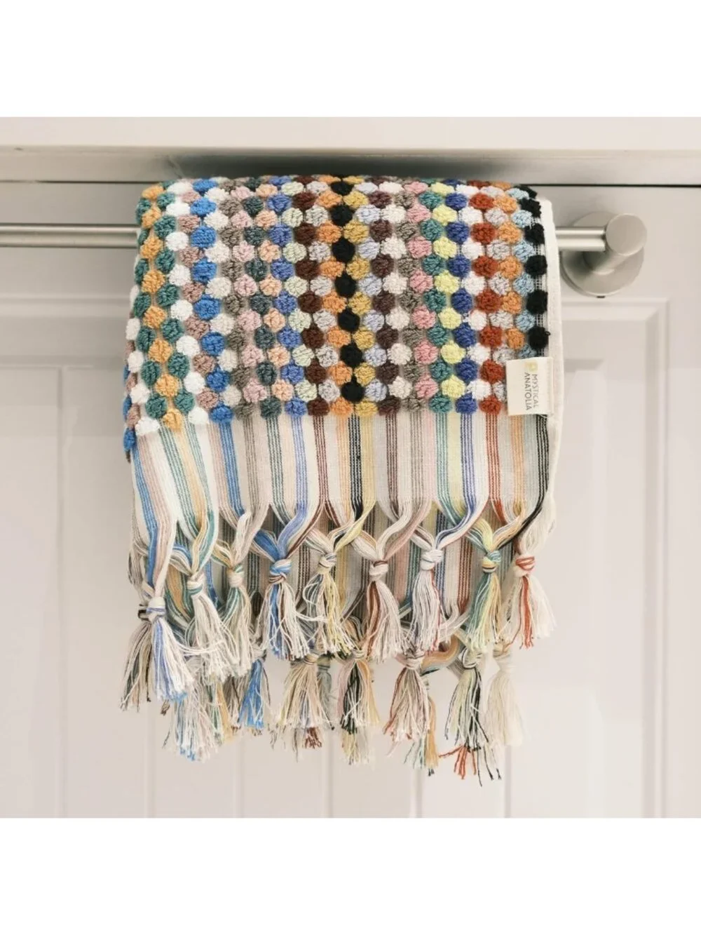 Organic Turkish Cotton Hand Towel 20''x35'' Quick Dry Absorbent Soft Decorative